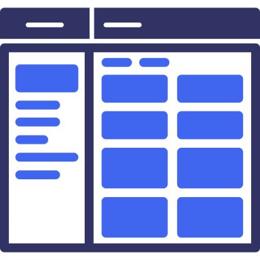 Takvim simgesi tasarımı, vektör illüstrasyonu