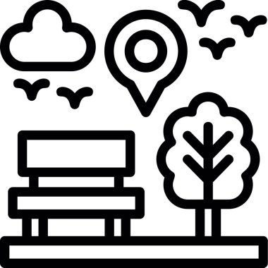 Bulut. Web simgesi basit illüstrasyon