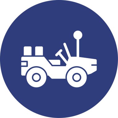 Modern oto tamir simgesinin vektör illüstrasyonu