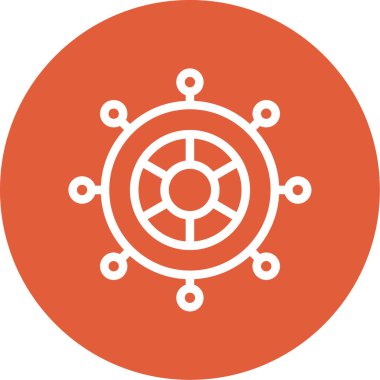 Eşsiz Fan Vektörü Kabartma Simgesi