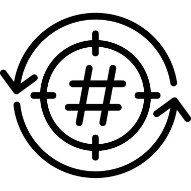 Ağ web simge vektör çizim