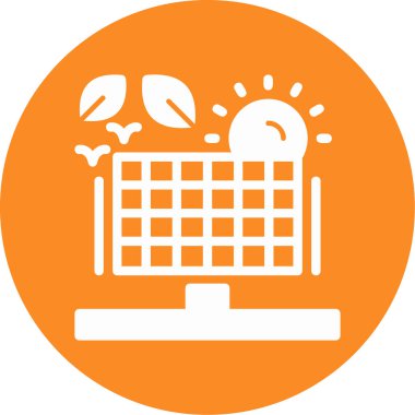 seo modern simgesinin vektör illüstrasyonu