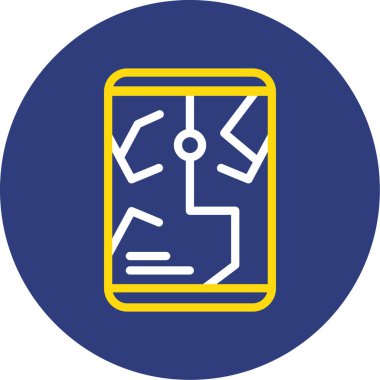 seo modern simgesinin vektör illüstrasyonu