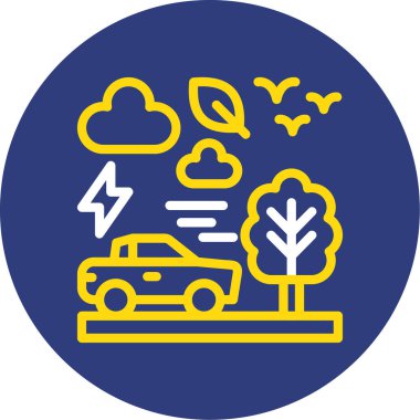 Vektör araba simge tasarlamak