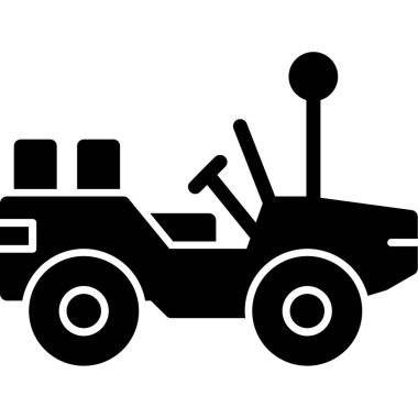 askeri simge vektör illüstrasyonu.