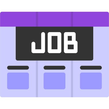 iş arama vektörü illüstrasyonu