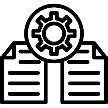 dişli ayarı simgesi, basit biçim