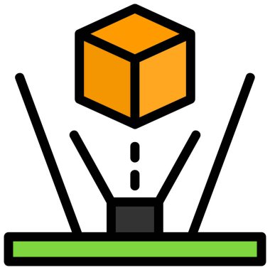 router simgesi vektör illüstrasyonu