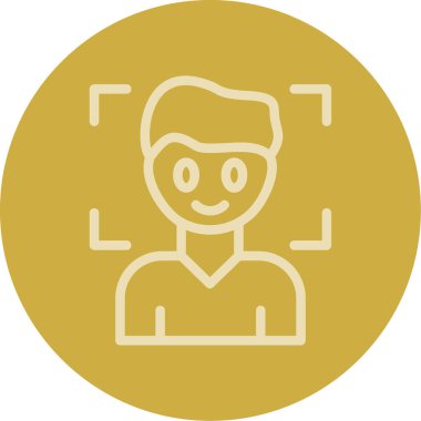 Bir adamın vektör illüstrasyonu