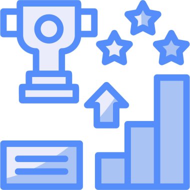 Başarı ödülü simgesi - özet biçiminde