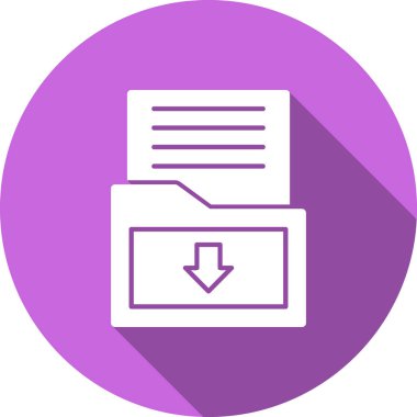 İndir. Web simgesi basit illüstrasyon