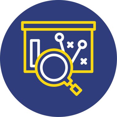 seo modern simgesinin vektör illüstrasyonu