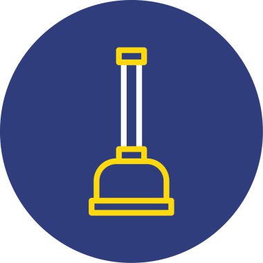 Bir çan simgesinin vektör illüstrasyonu