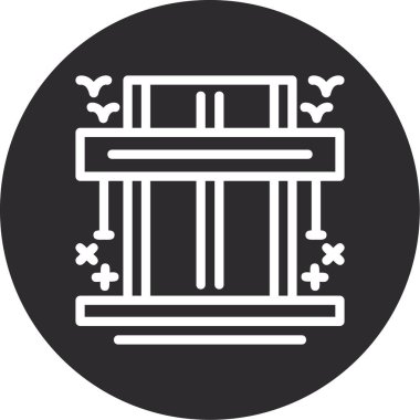 Eğitim simgesinin vektör illüstrasyonu