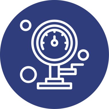 Pusula simgesinin vektör illüstrasyonu