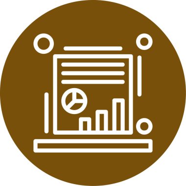 seo modern simgesinin vektör illüstrasyonu