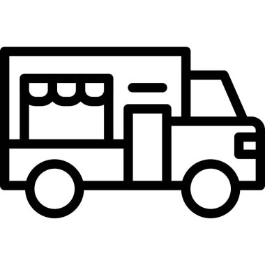 kamyon simgesi çizimi