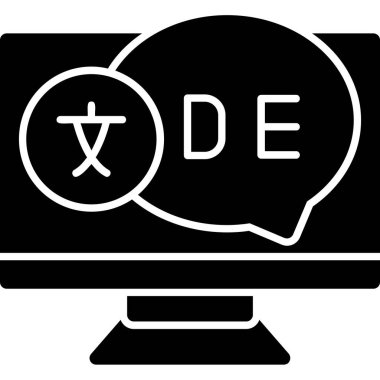 İş ve tasarım için web tasarım simgesi