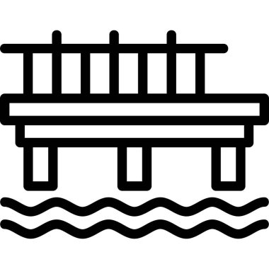 Yüzme havuzu simgesi, taslak biçimi