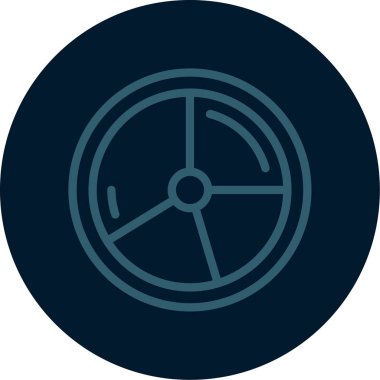 pusula vektör resimleme simgesi