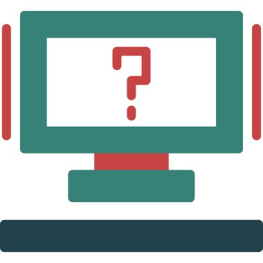 soru simge vektör çizim