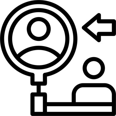 konum haritası konum simgesi ana hat biçiminde