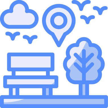 Bulut. Web simgesi basit illüstrasyon