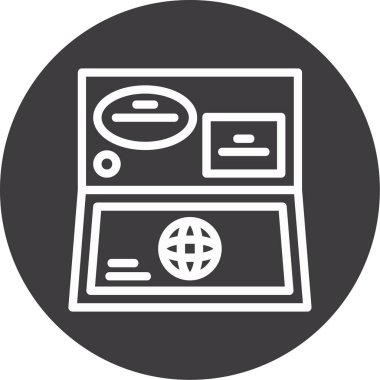 Para simgesi, basit tarzı