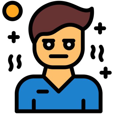 Adamım. Web simgesi basit tasarım