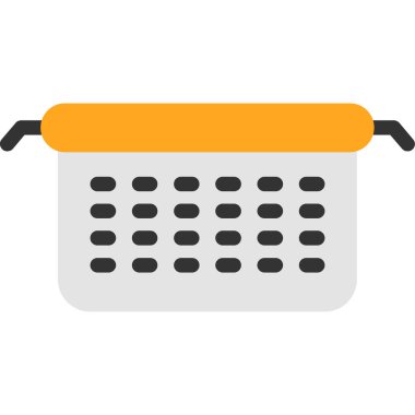 Takvim Düz Vektör Simgesi