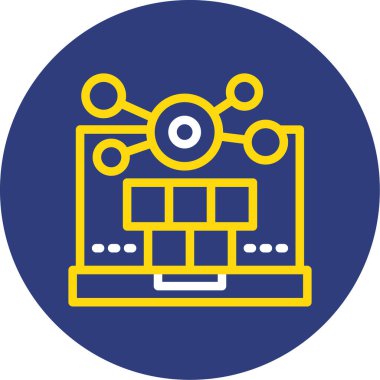 seo modern simgesinin vektör illüstrasyonu