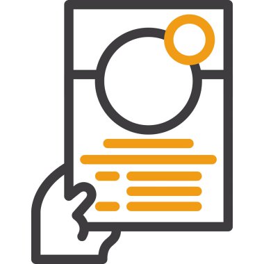 sözleşme belgesi vektör illüstrasyonu