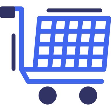 Alışveriş arabası. Basit tasarım