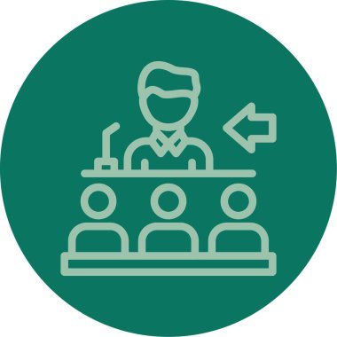 Seo simgesinin vektör illüstrasyonu