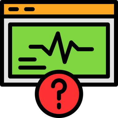 tıbbi ağ simgesi vektör illüstrasyonu