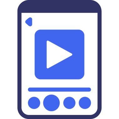 Oynayın. Web simgesi basit tasarım