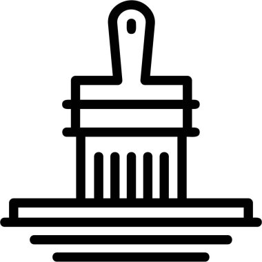 yapı inşa simgesi ana hatları biçiminde