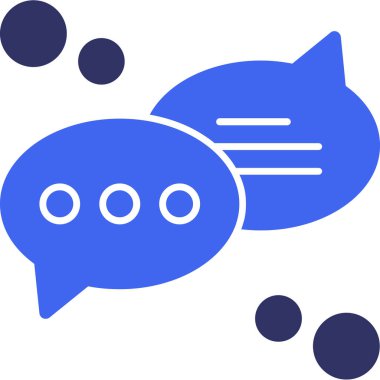 Konuşma balonu. basit vektör