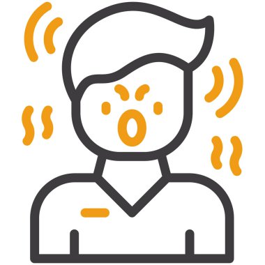 kulak kutsal kişilerin resmi, vektör çizim