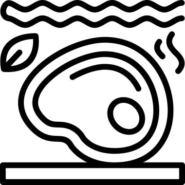 Balık. Web simgesi basit illüstrasyon