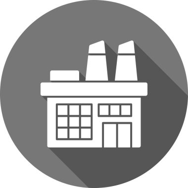 Vektör illüstrasyonu, bina simgesi