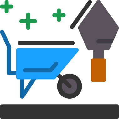 Sepet arabası simgesi - taslak biçiminde