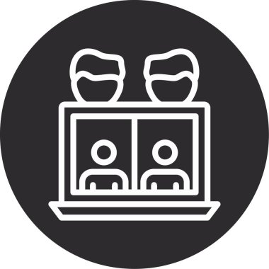 Modern eğitim ikonunun vektör illüstrasyonu