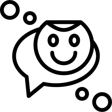 Sohbet mesajı simgesi, özet biçimi