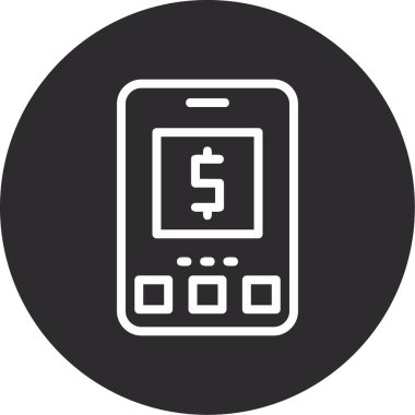 Dolarlık cep telefonu simgesi