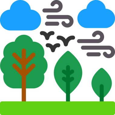 Doğa çevre simgesi