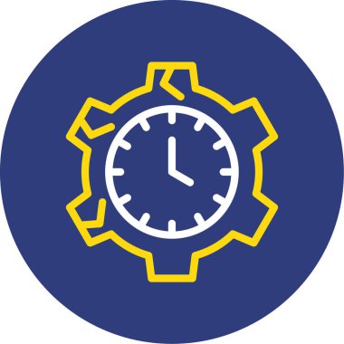 Vites saati. Basit illüstrasyon