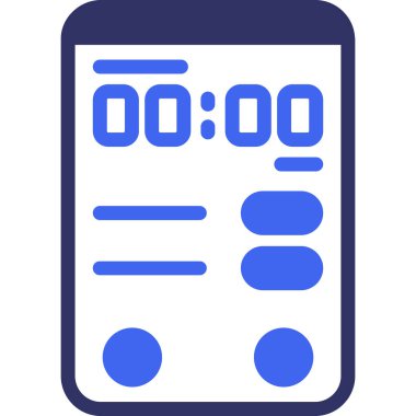 takvim web simgesi basit tasarım