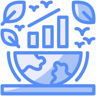 Tarım. Web simgesi basit illüstrasyon