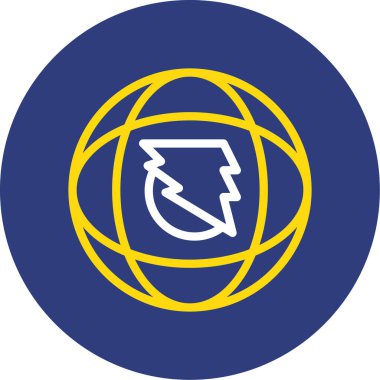 Vektör illüstrasyonu, simge ögesi arkaplanı